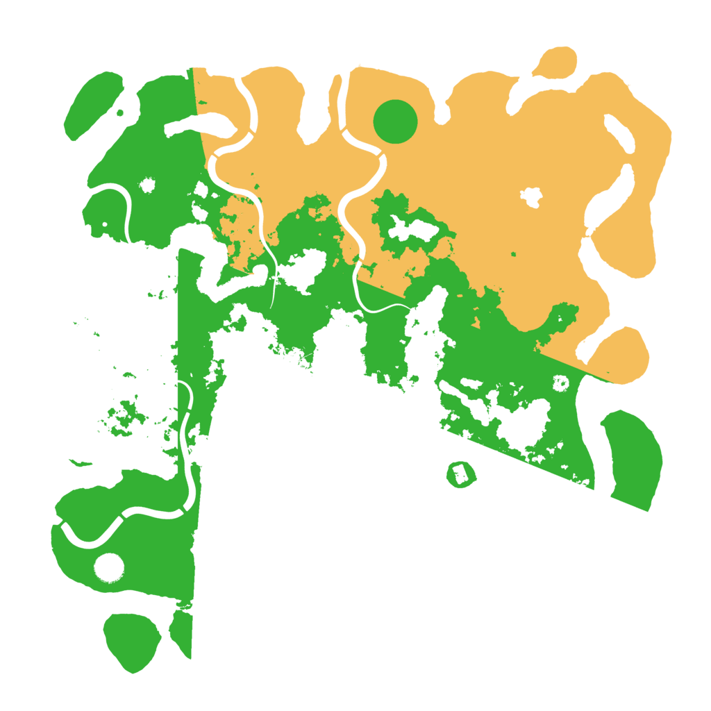 Biome Rust Map: Procedural Map, Size: 4250, Seed: 167655306