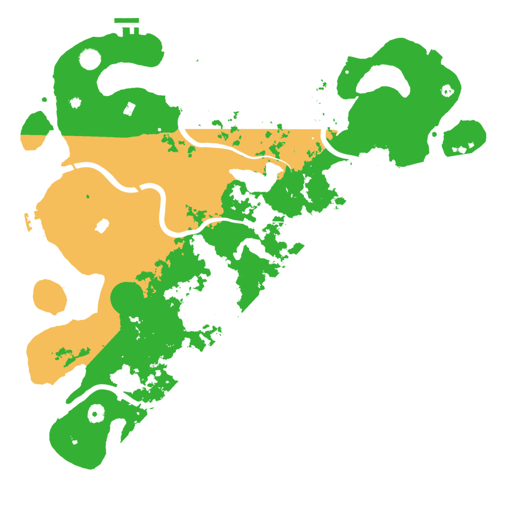 Biome Rust Map: Procedural Map, Size: 4250, Seed: 7029
