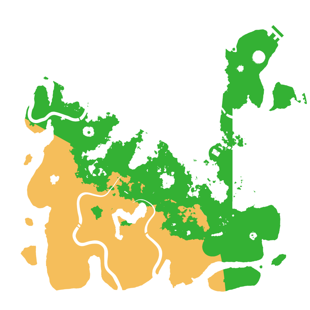 Biome Rust Map: Procedural Map, Size: 4250, Seed: 623777