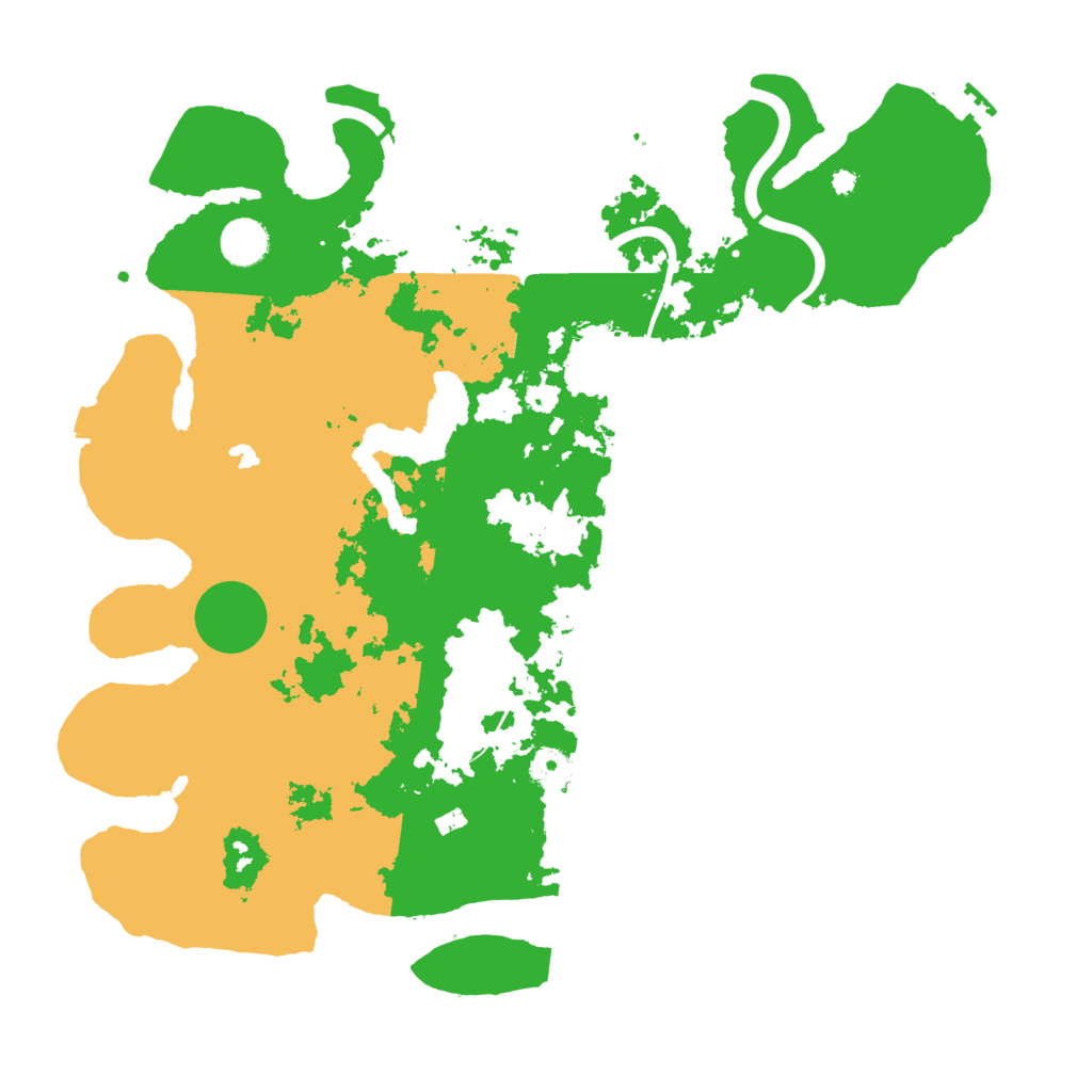 Biome Rust Map: Procedural Map, Size: 4000, Seed: 32561