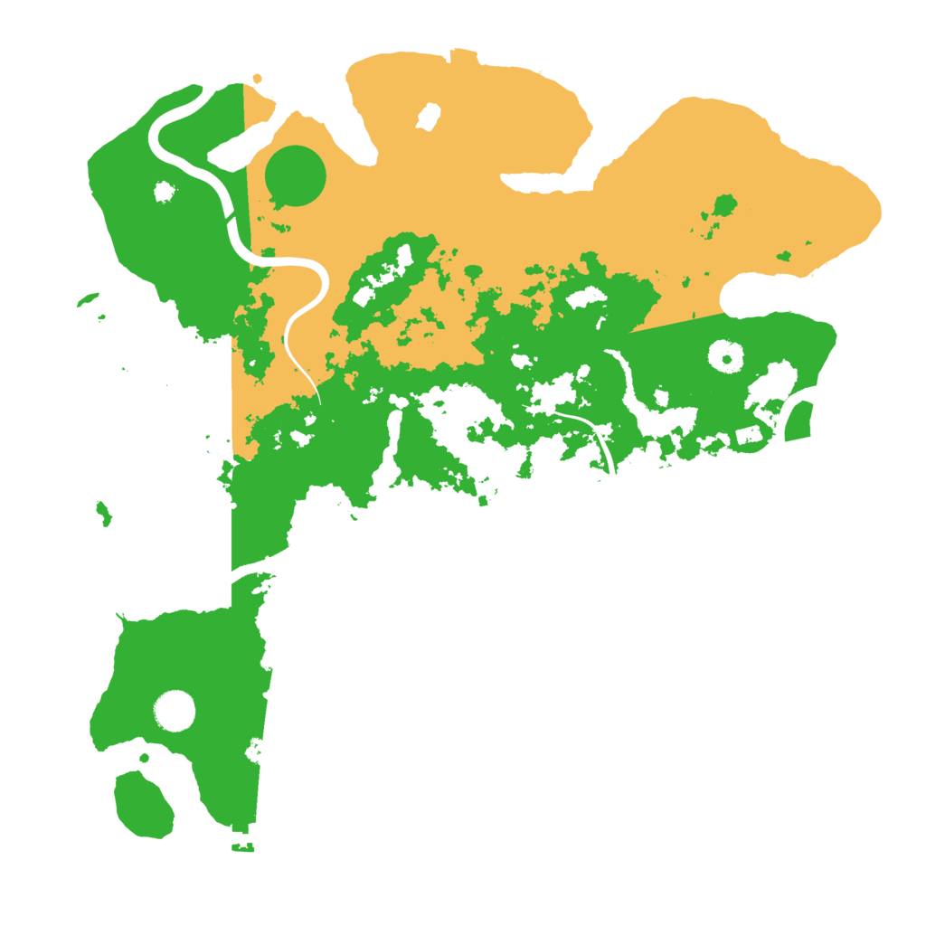 Biome Rust Map: Procedural Map, Size: 4000, Seed: 190911339