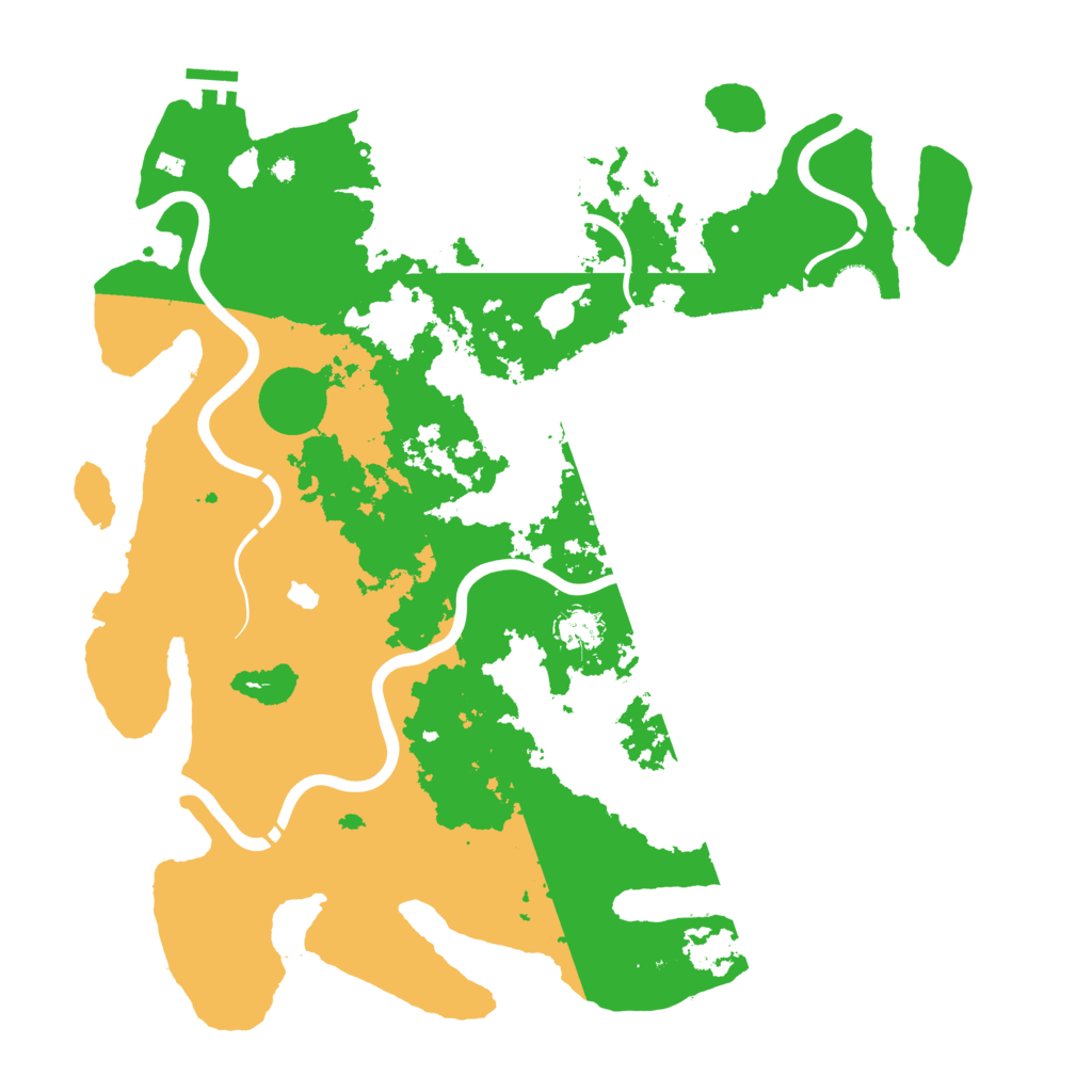 Biome Rust Map: Procedural Map, Size: 4250, Seed: 39708415