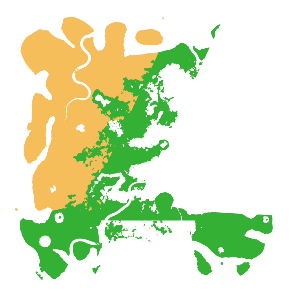 Biome Rust Map: Procedural Map, Size: 4500, Seed: 1605782648