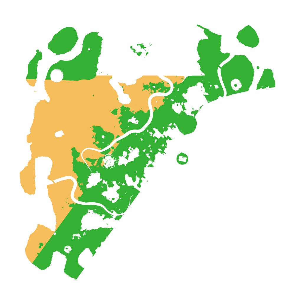 Biome Rust Map: Procedural Map, Size: 4200, Seed: 192628062