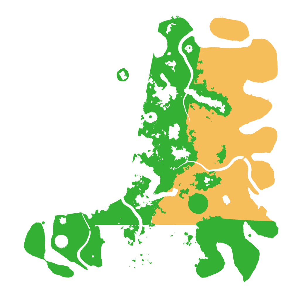 Biome Rust Map: Procedural Map, Size: 4000, Seed: 141624302