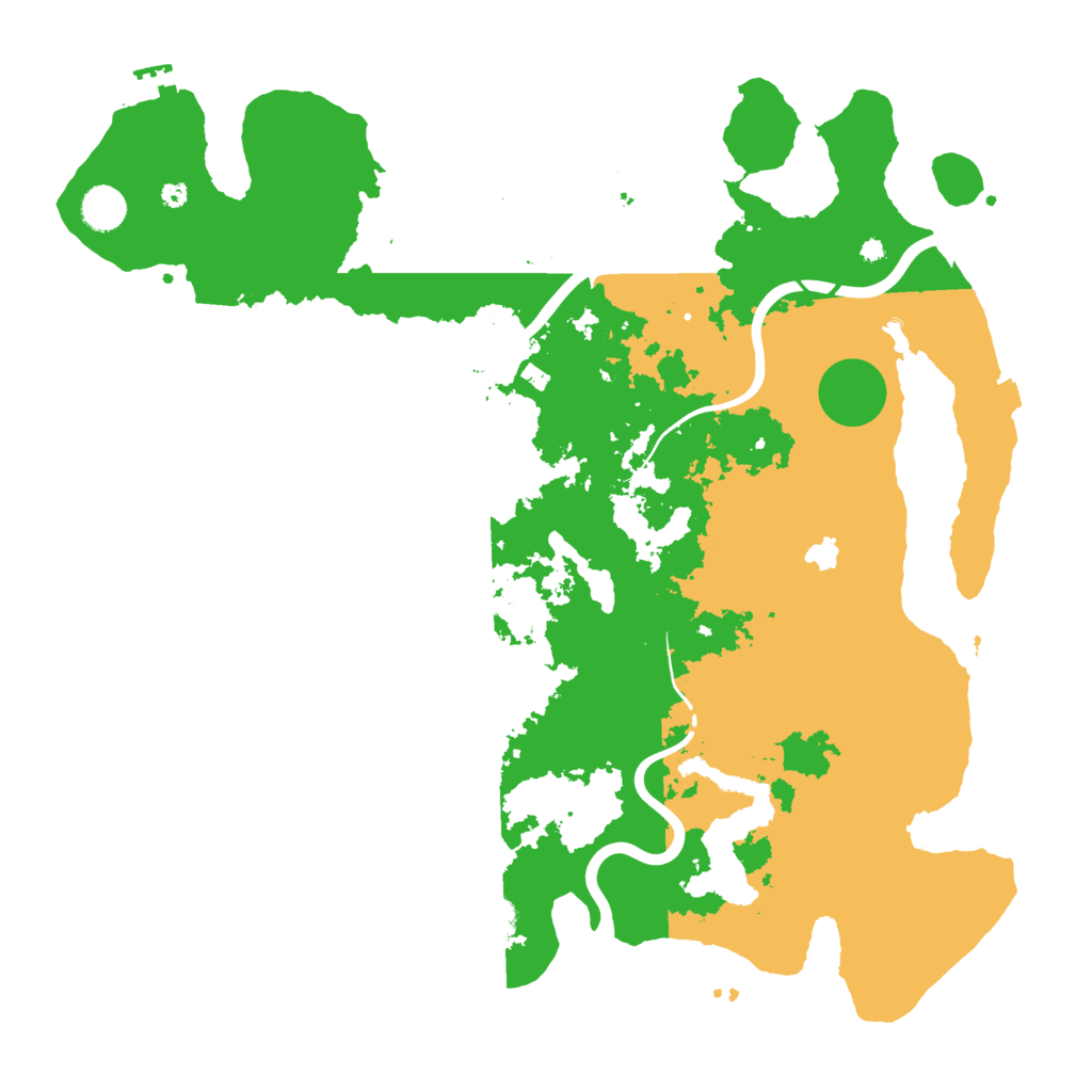 Biome Rust Map: Procedural Map, Size: 4250, Seed: 221554551