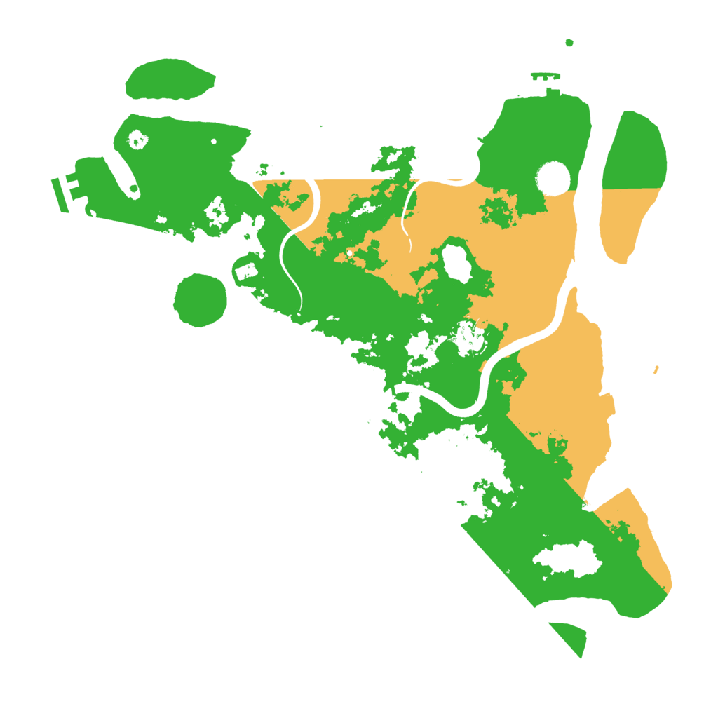 Biome Rust Map: Procedural Map, Size: 3750, Seed: 2127081623