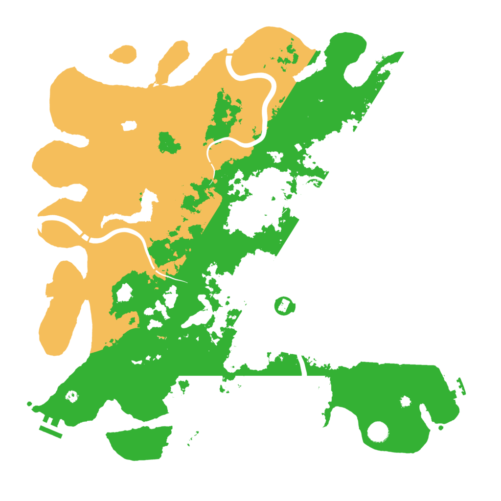 Biome Rust Map: Procedural Map, Size: 4250, Seed: 186128089