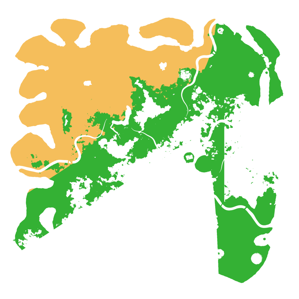 Biome Rust Map: Procedural Map, Size: 4800, Seed: 324187018