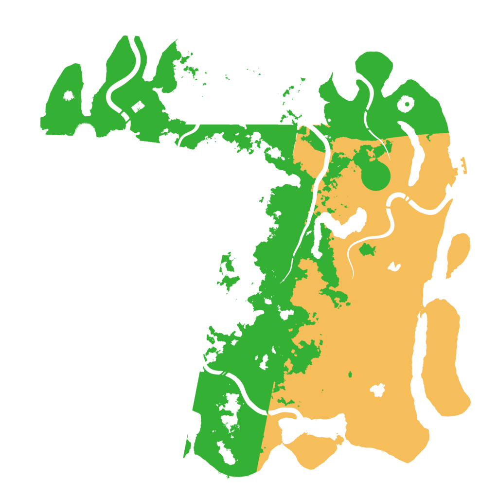 Biome Rust Map: Procedural Map, Size: 4500, Seed: 1092177230