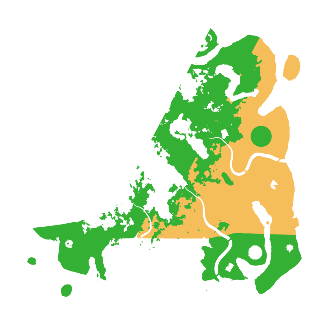 Biome Rust Map: Procedural Map, Size: 4000, Seed: 895769085