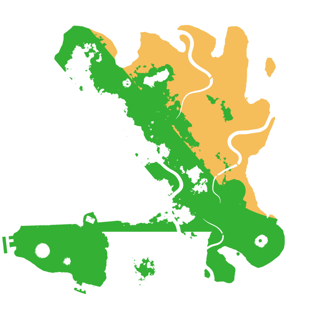 Biome Rust Map: Procedural Map, Size: 3750, Seed: 1119142043