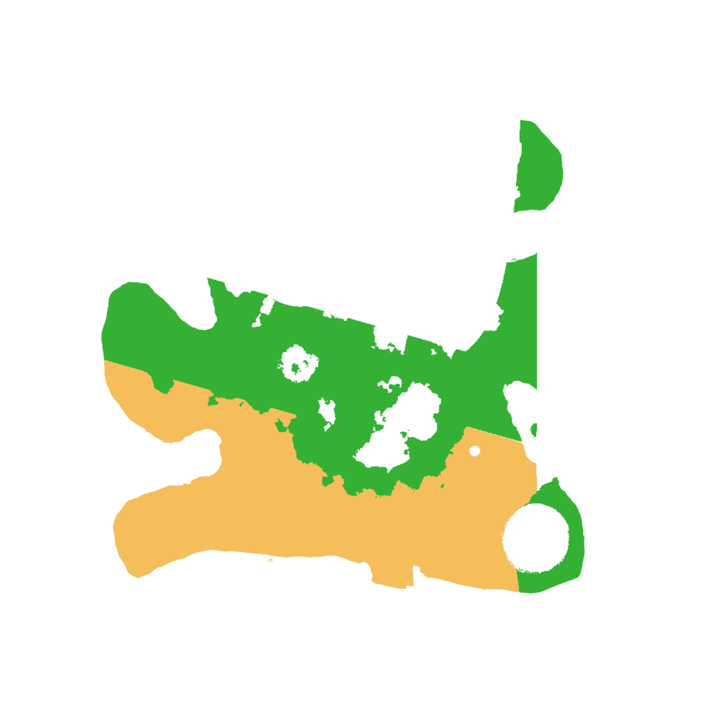 Biome Rust Map: Procedural Map, Size: 2000, Seed: 324577547