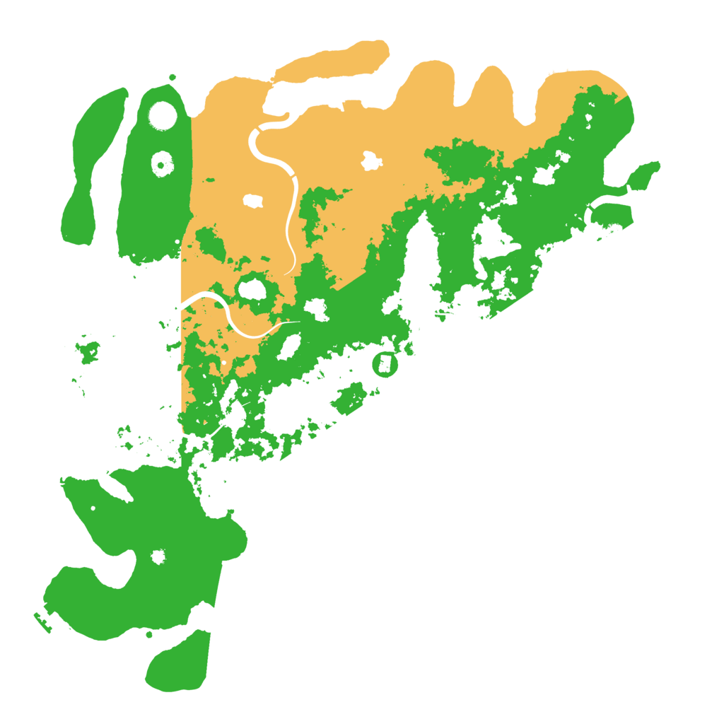 Biome Rust Map: Procedural Map, Size: 4500, Seed: 1764492528