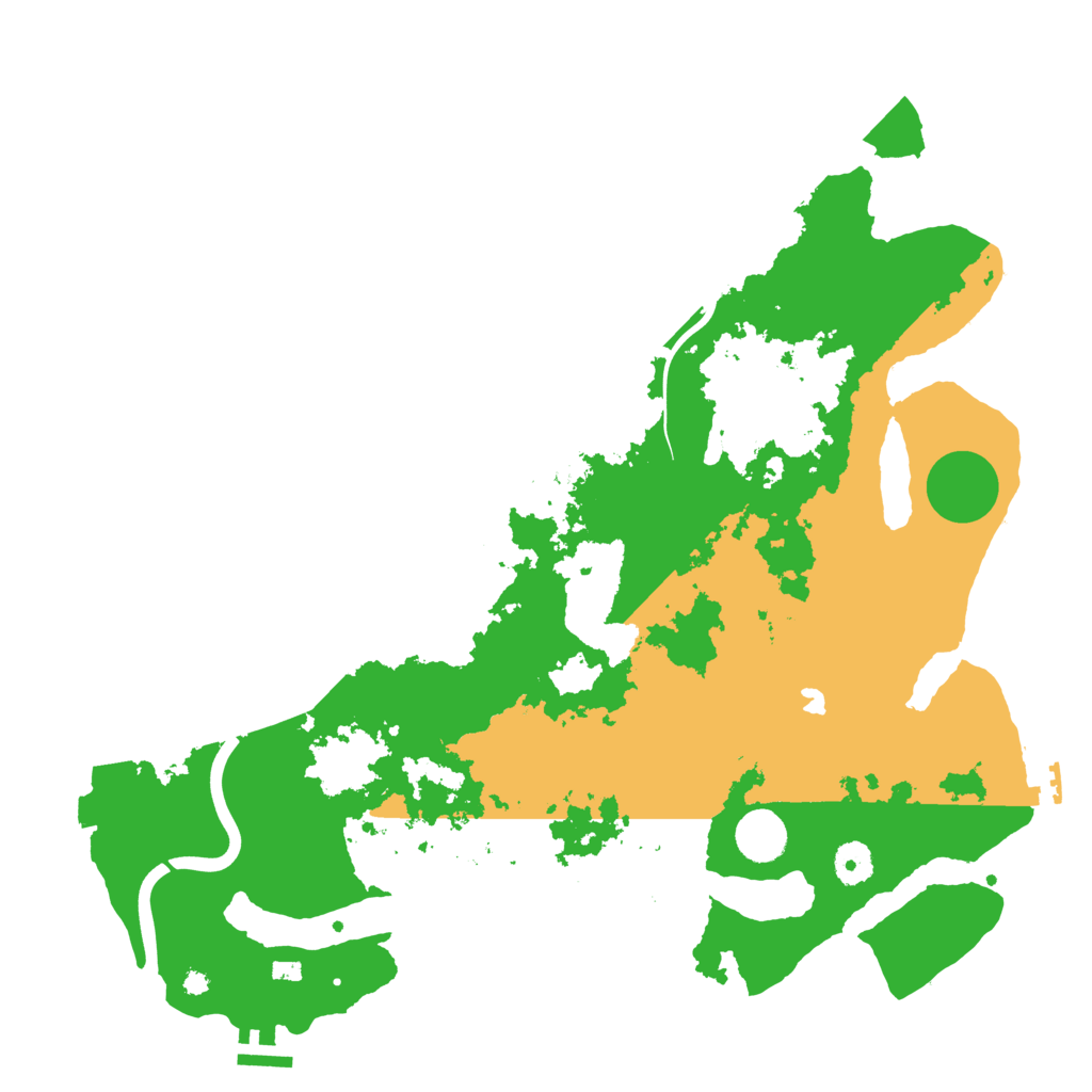 Biome Rust Map: Procedural Map, Size: 4000, Seed: 2110818483