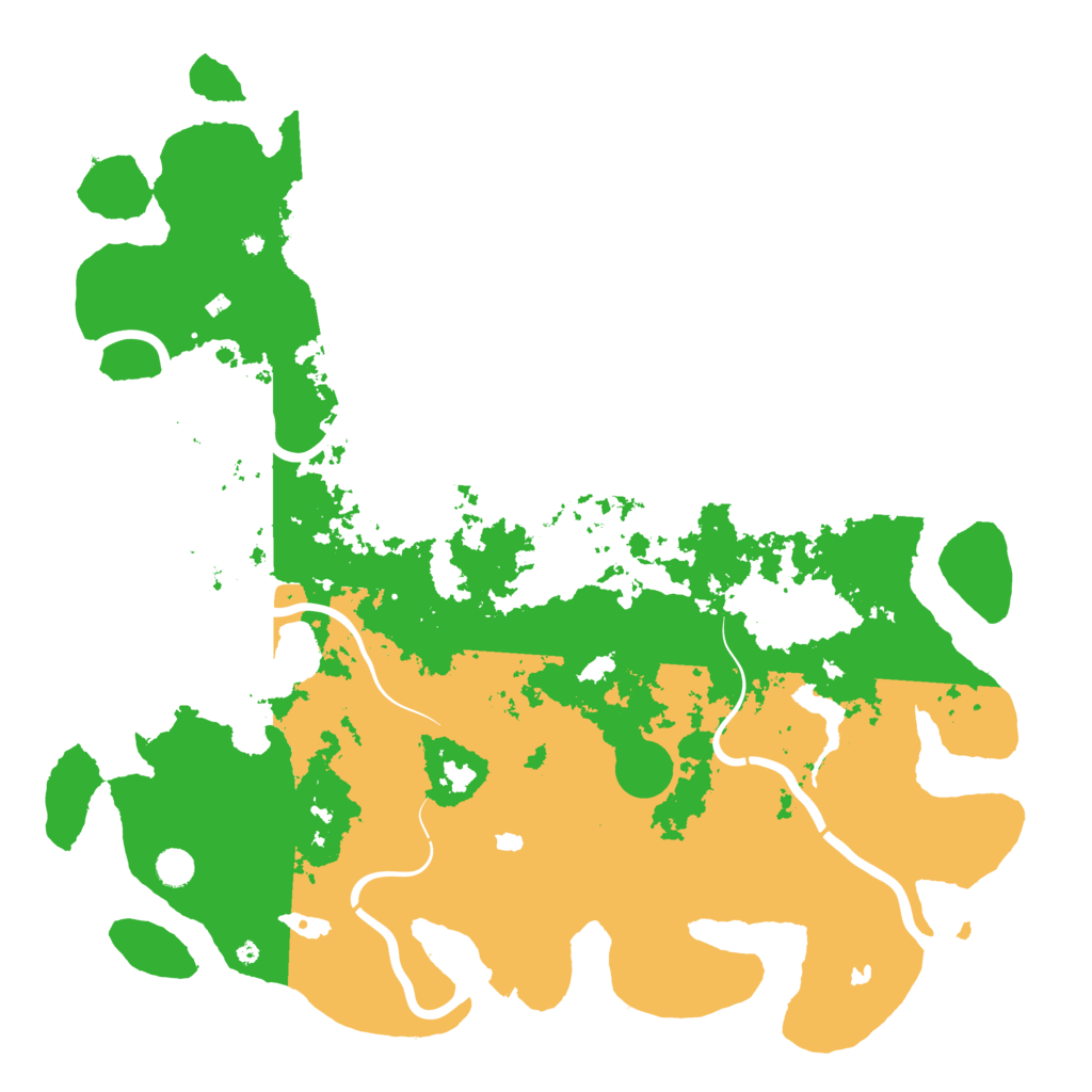 Biome Rust Map: Procedural Map, Size: 5000, Seed: 1918615948