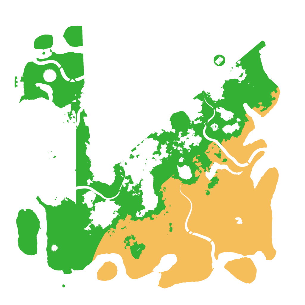 Biome Rust Map: Procedural Map, Size: 4250, Seed: 26896191