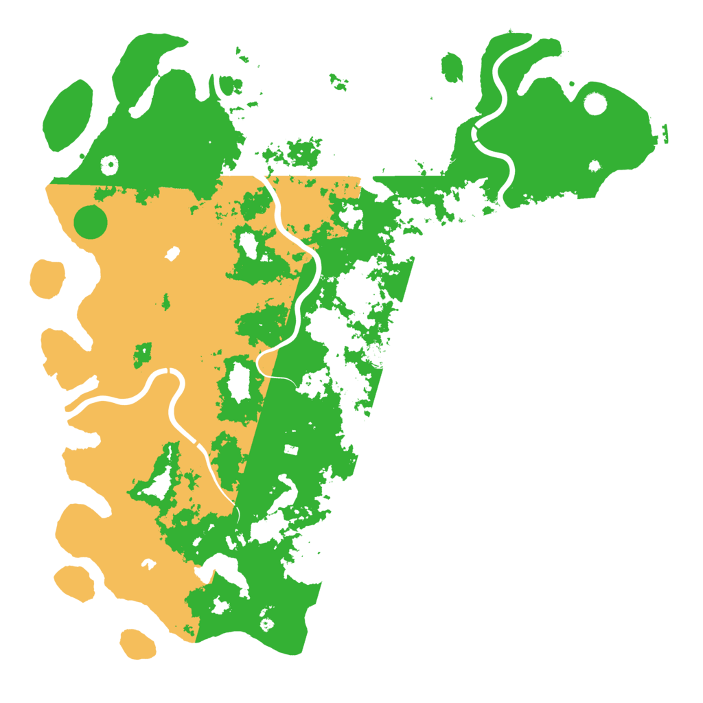 Biome Rust Map: Procedural Map, Size: 5500, Seed: 1630426403