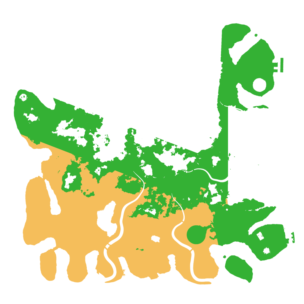 Biome Rust Map: Procedural Map, Size: 4250, Seed: 1545905202