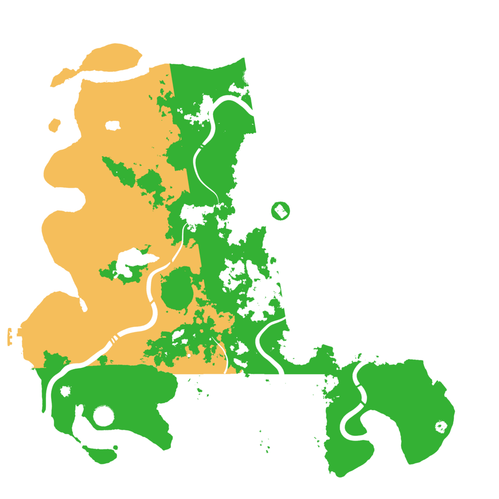 Biome Rust Map: Procedural Map, Size: 4250, Seed: 15196370