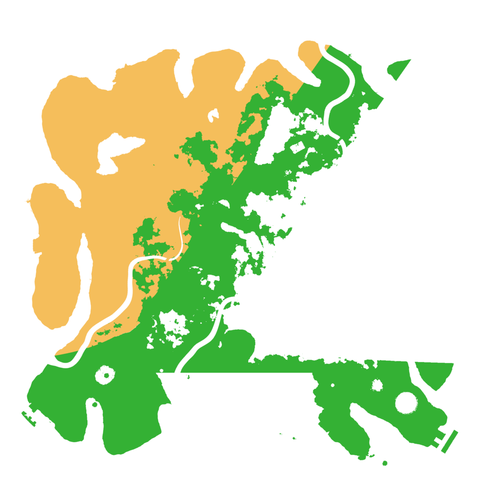 Biome Rust Map: Procedural Map, Size: 4000, Seed: 1375843682