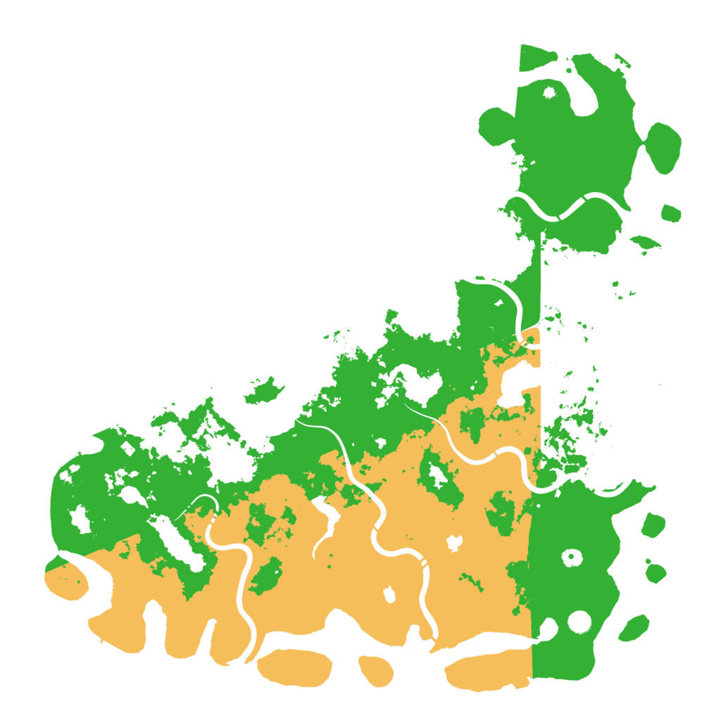 Biome Rust Map: Procedural Map, Size: 5500, Seed: 29099013