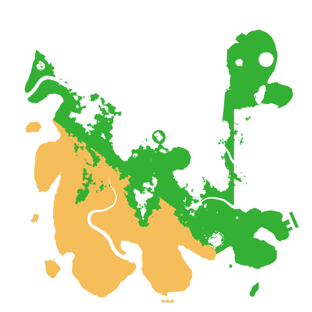 Biome Rust Map: Procedural Map, Size: 3750, Seed: 1736309419