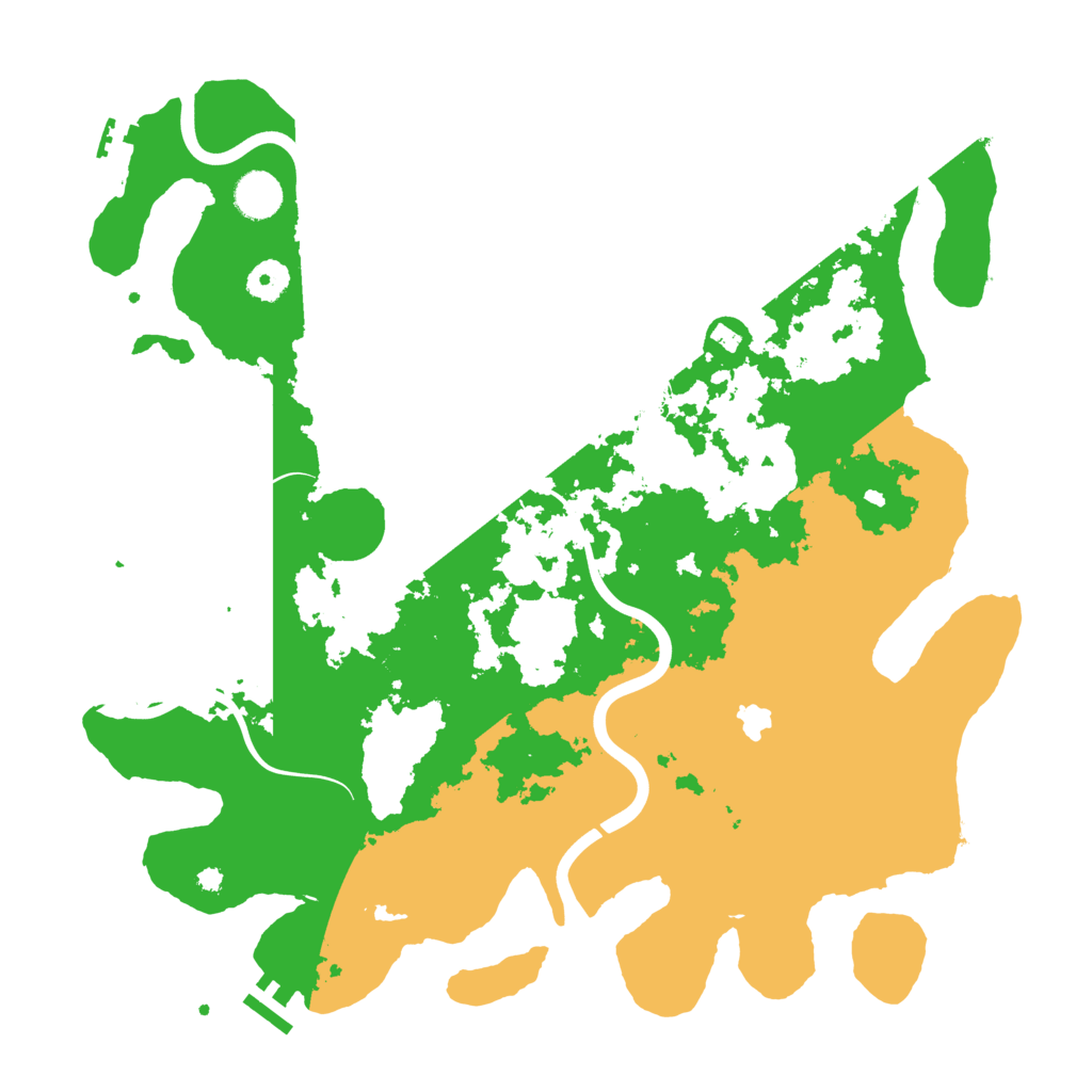 Biome Rust Map: Procedural Map, Size: 4000, Seed: 388674645