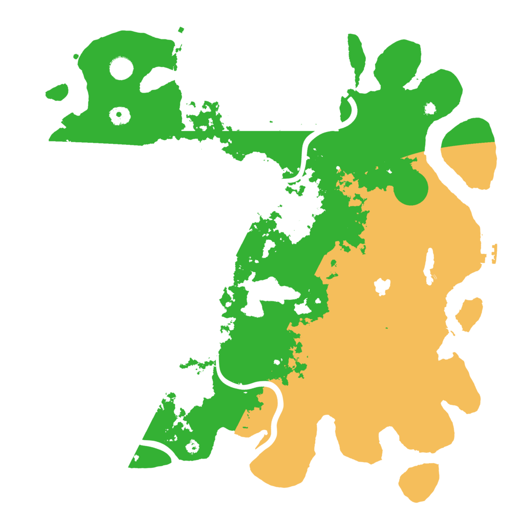 Biome Rust Map: Procedural Map, Size: 4000, Seed: 1741246483