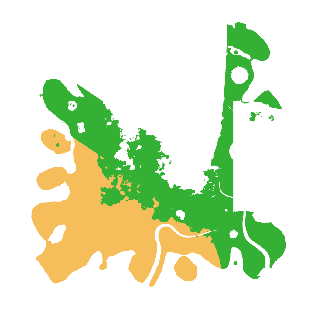Biome Rust Map: Procedural Map, Size: 3251, Seed: 212821687