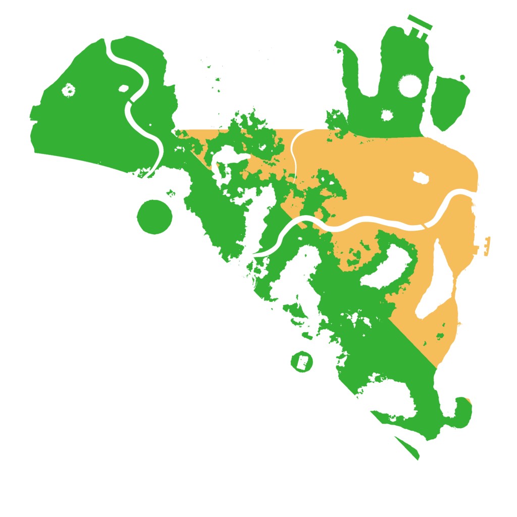 Biome Rust Map: Procedural Map, Size: 4000, Seed: 426212956