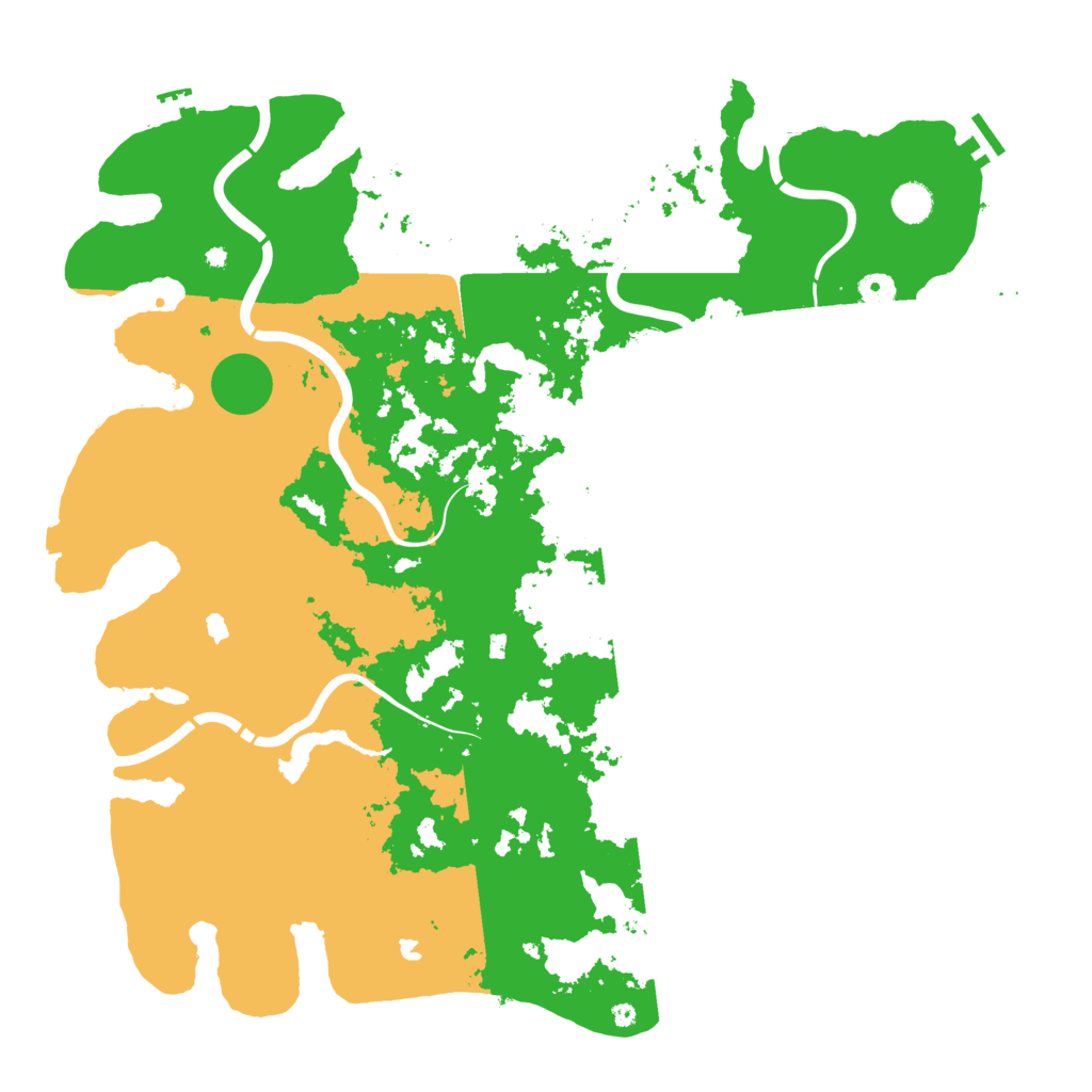 Biome Rust Map: Procedural Map, Size: 4700, Seed: 490385539