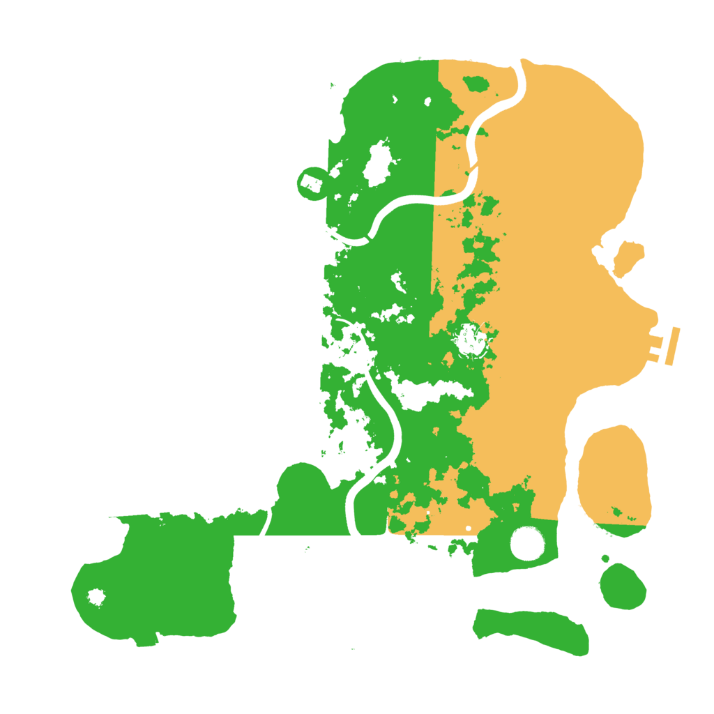 Biome Rust Map: Procedural Map, Size: 3750, Seed: 113904965