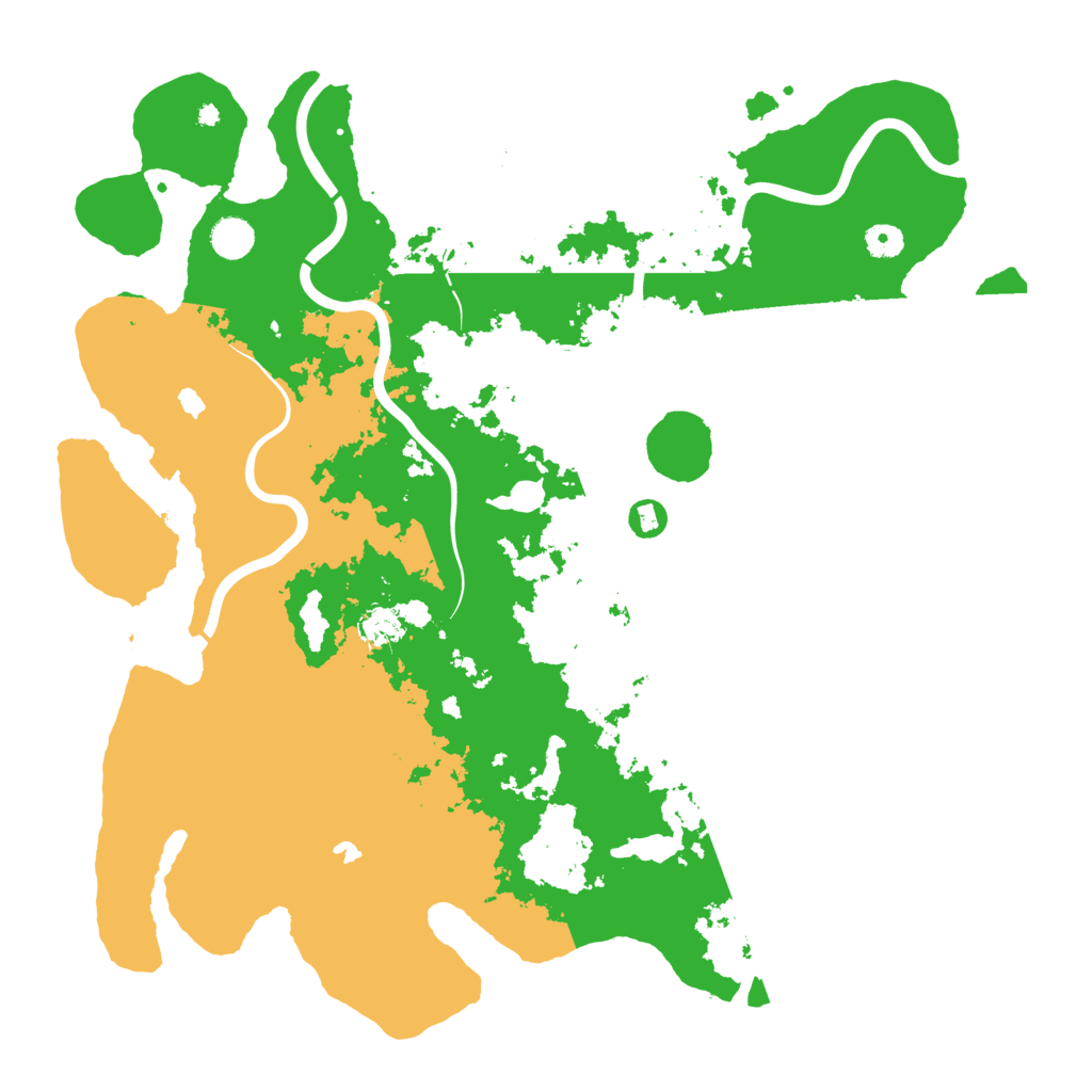Biome Rust Map: Procedural Map, Size: 4500, Seed: 877641037