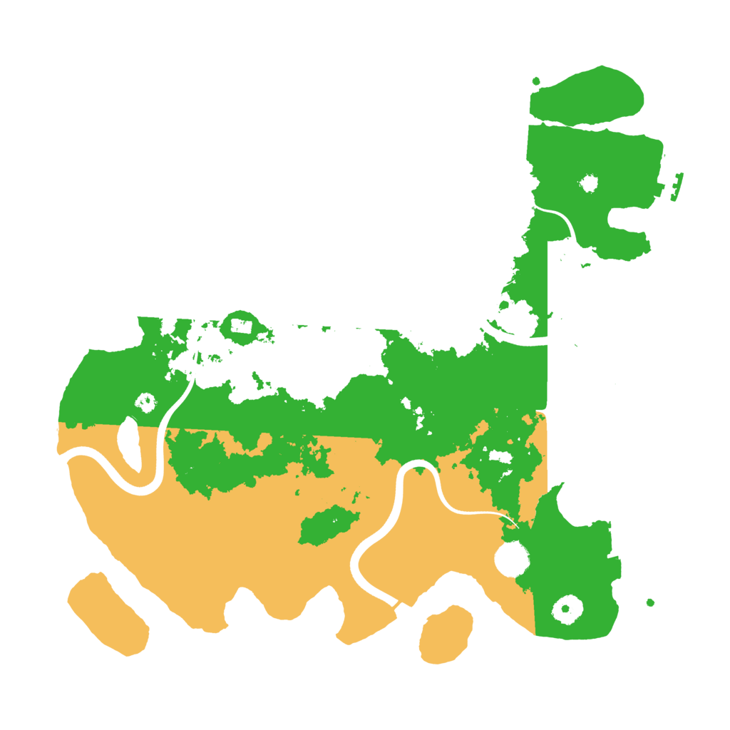 Biome Rust Map: Procedural Map, Size: 3750, Seed: 214114476
