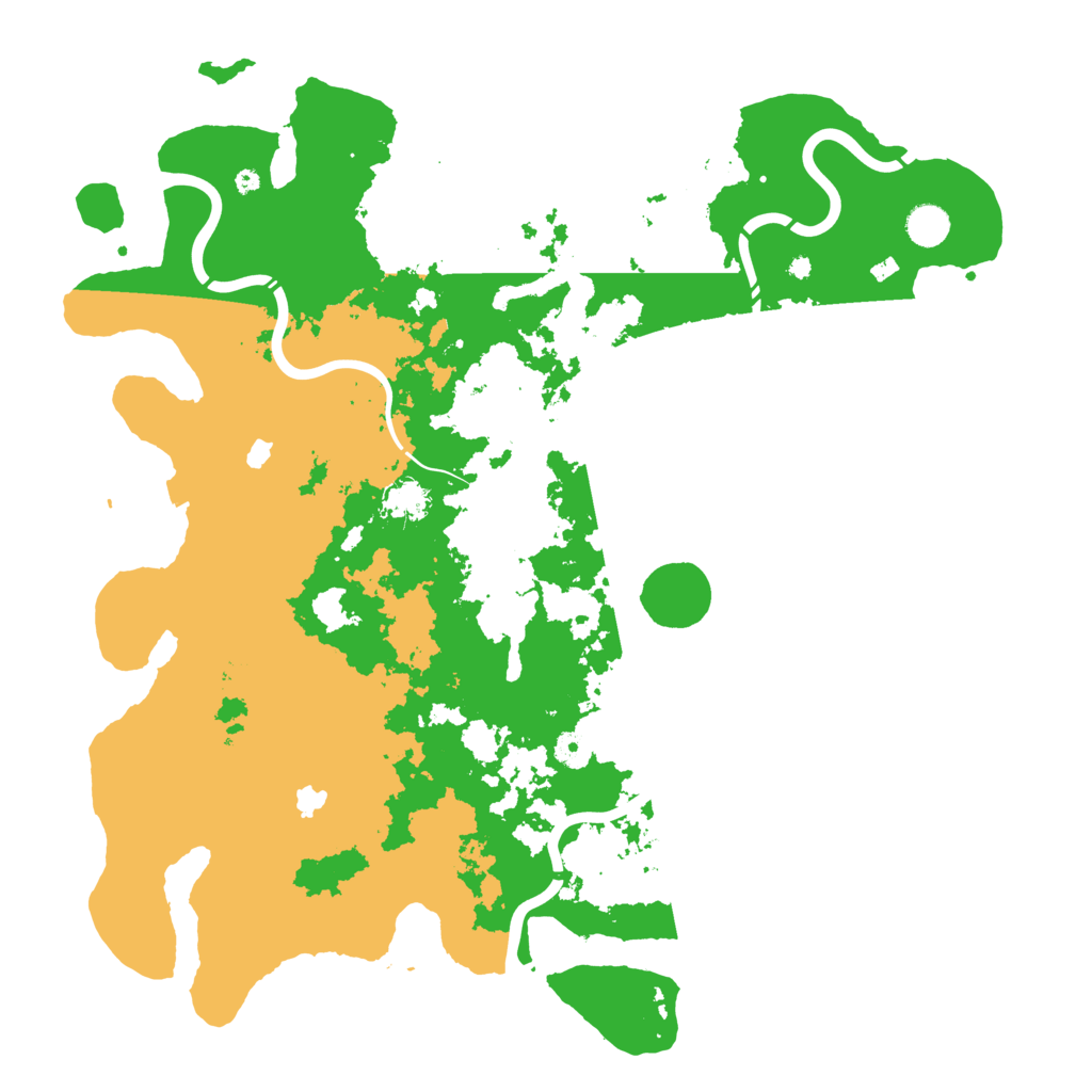 Biome Rust Map: Procedural Map, Size: 4500, Seed: 1354866579
