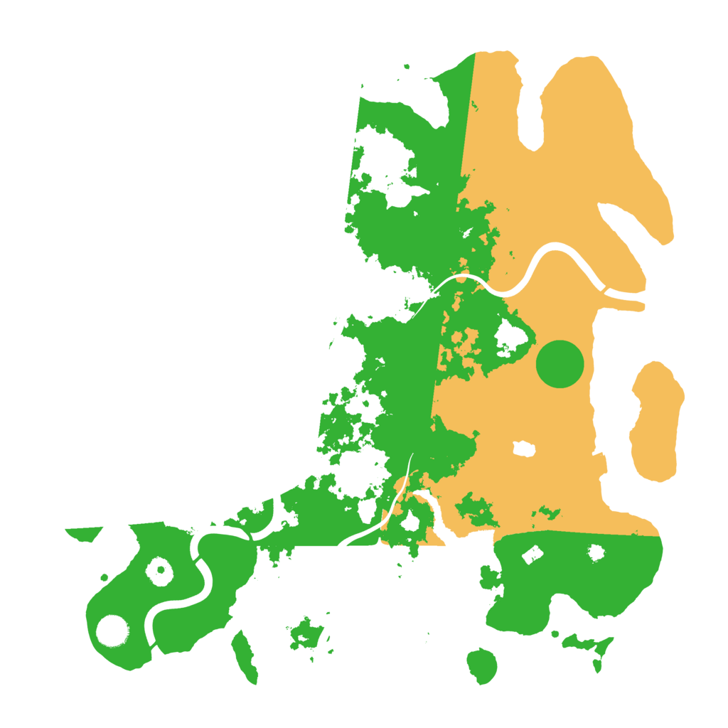Biome Rust Map: Procedural Map, Size: 4000, Seed: 730949303
