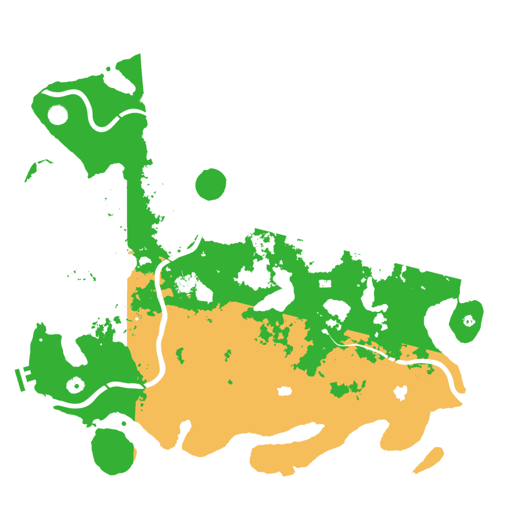 Biome Rust Map: Procedural Map, Size: 4500, Seed: 1419343034