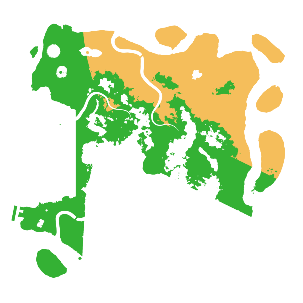 Biome Rust Map: Procedural Map, Size: 4000, Seed: 1778284900