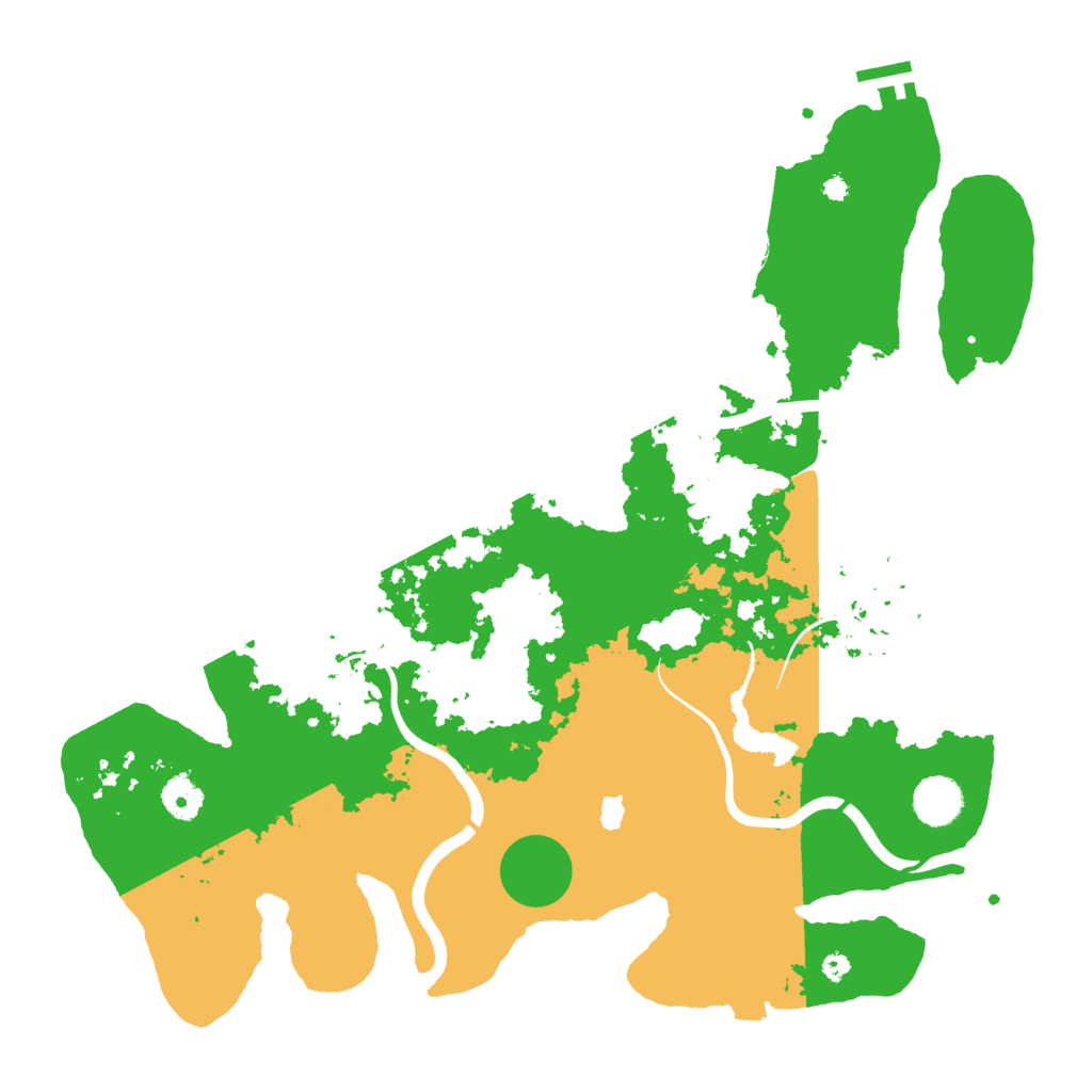 Biome Rust Map: Procedural Map, Size: 4000, Seed: 1821013983