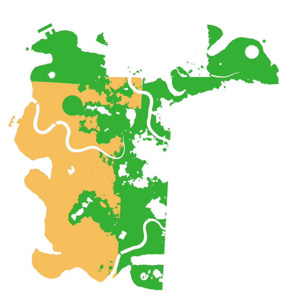 Biome Rust Map: Procedural Map, Size: 4000, Seed: 1237597439