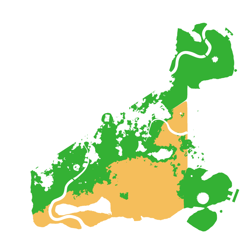 Biome Rust Map: Procedural Map, Size: 3750, Seed: 162271881