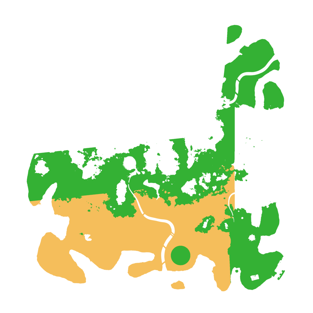 Biome Rust Map: Procedural Map, Size: 4250, Seed: 1754166749