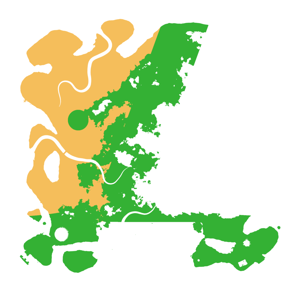 Biome Rust Map: Procedural Map, Size: 3800, Seed: 894066343