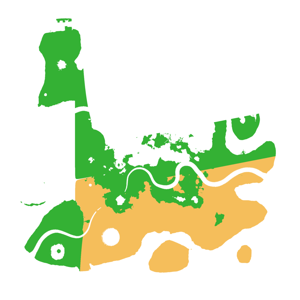 Biome Rust Map: Procedural Map, Size: 3000, Seed: 919856972