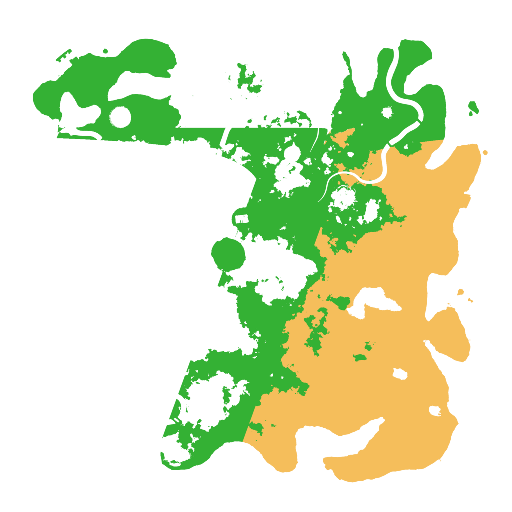 Biome Rust Map: Procedural Map, Size: 4250, Seed: 1179069332