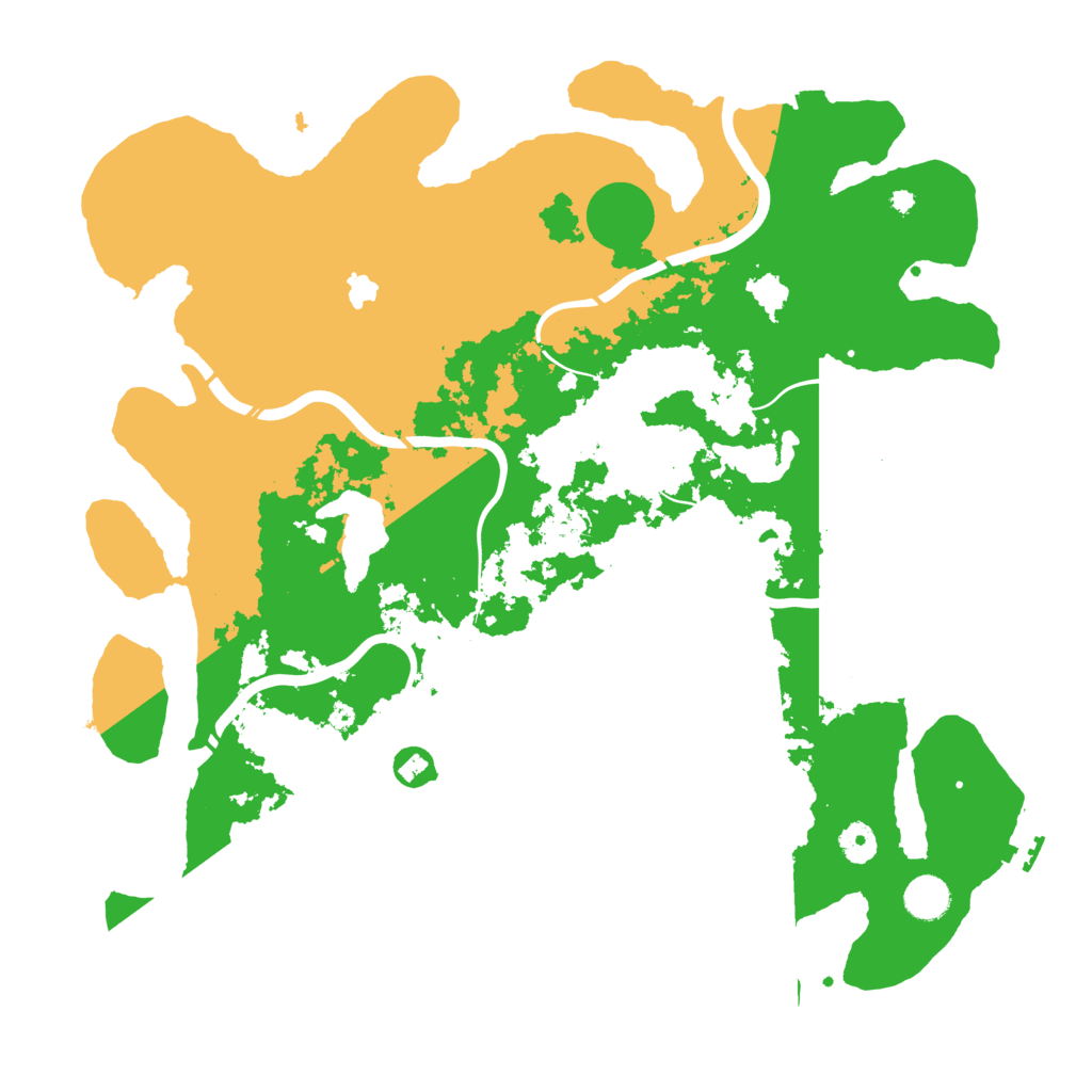 Biome Rust Map: Procedural Map, Size: 4250, Seed: 660421592