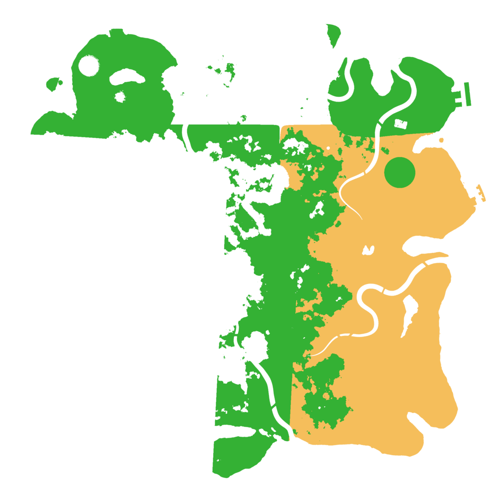 Biome Rust Map: Procedural Map, Size: 4250, Seed: 341715352