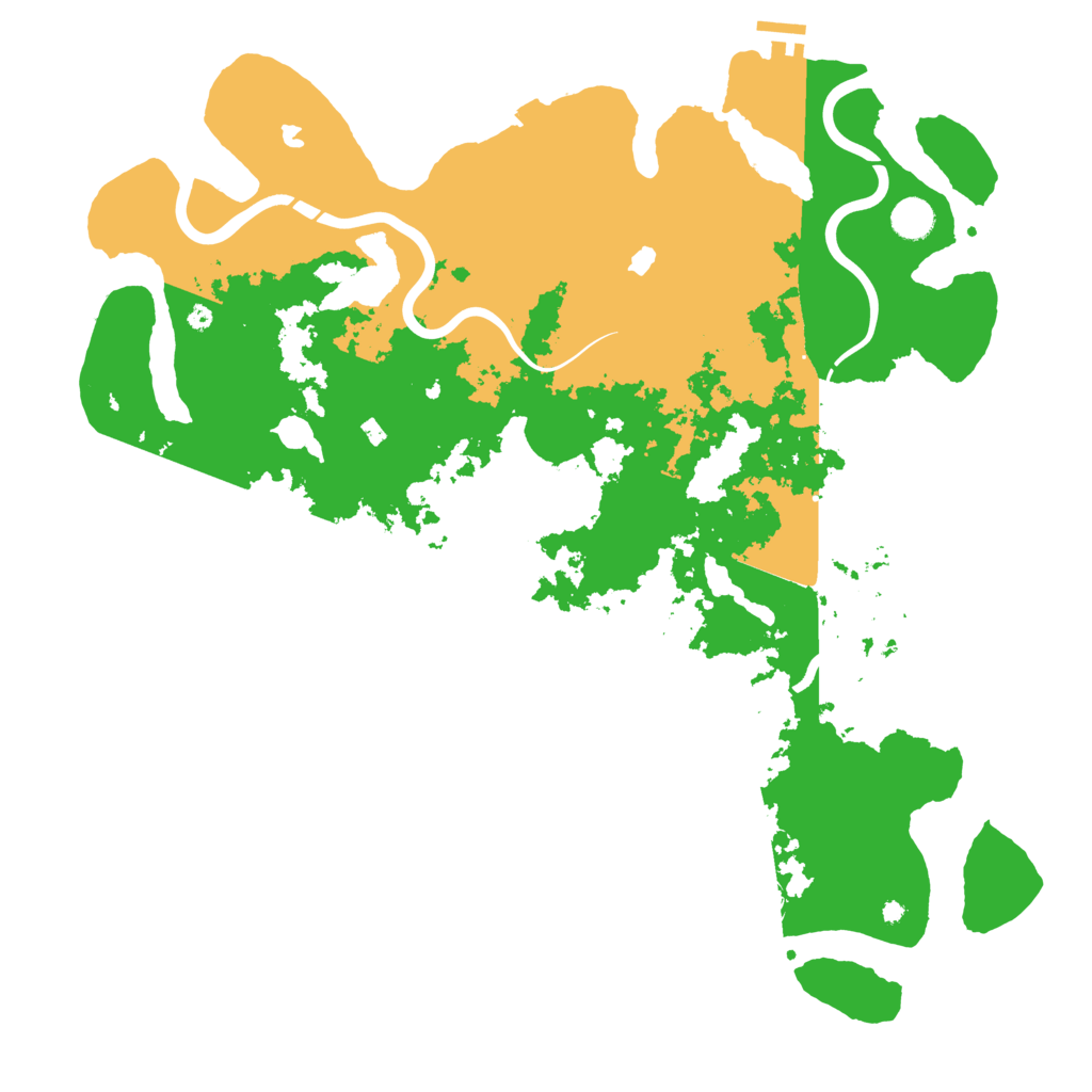 Biome Rust Map: Procedural Map, Size: 4500, Seed: 1885572034