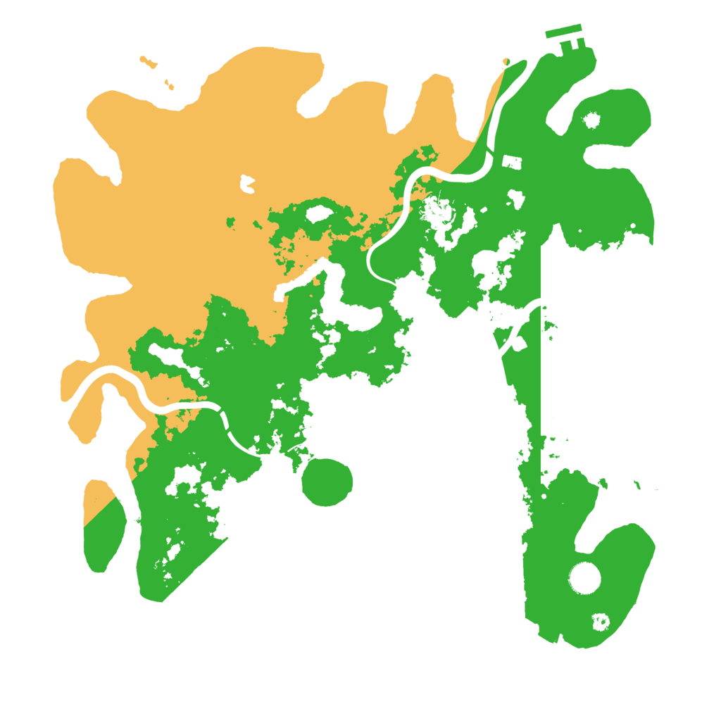 Biome Rust Map: Procedural Map, Size: 4000, Seed: 303130808